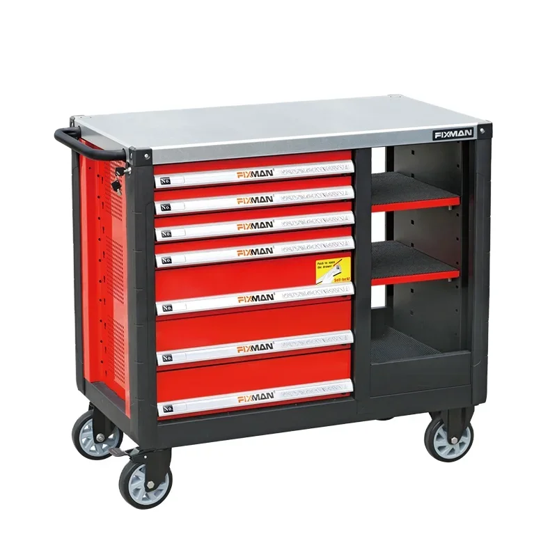 FIXMAN Hot Sale 7-Drawer Steel Tool Chest Mobile Workbench Tool Storage Box Roller Cabinet For Workshop