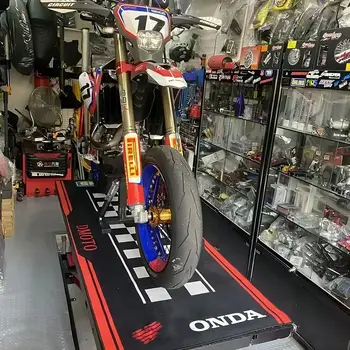 Cool motocyklový displej koberec pracovní podlaha garáž závodní moto elektromobil rohožka vstupní rohožka ložnice dekorace koberec 8 nejlepší prodej motocyklové koberce - №1