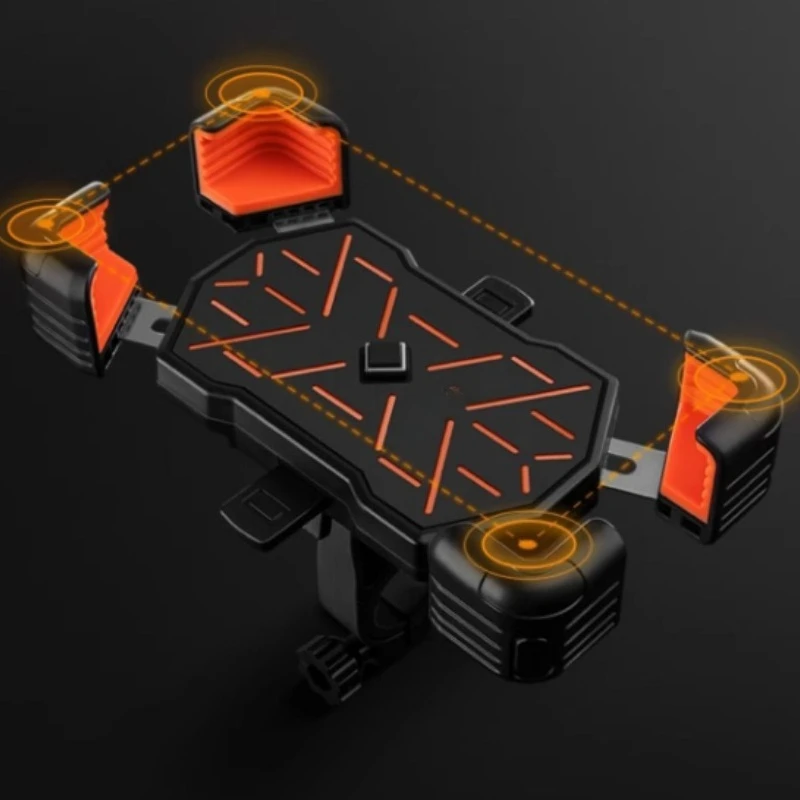 Easy to install Multifunctional mobile phone rack, available for bicycles/motorcycles