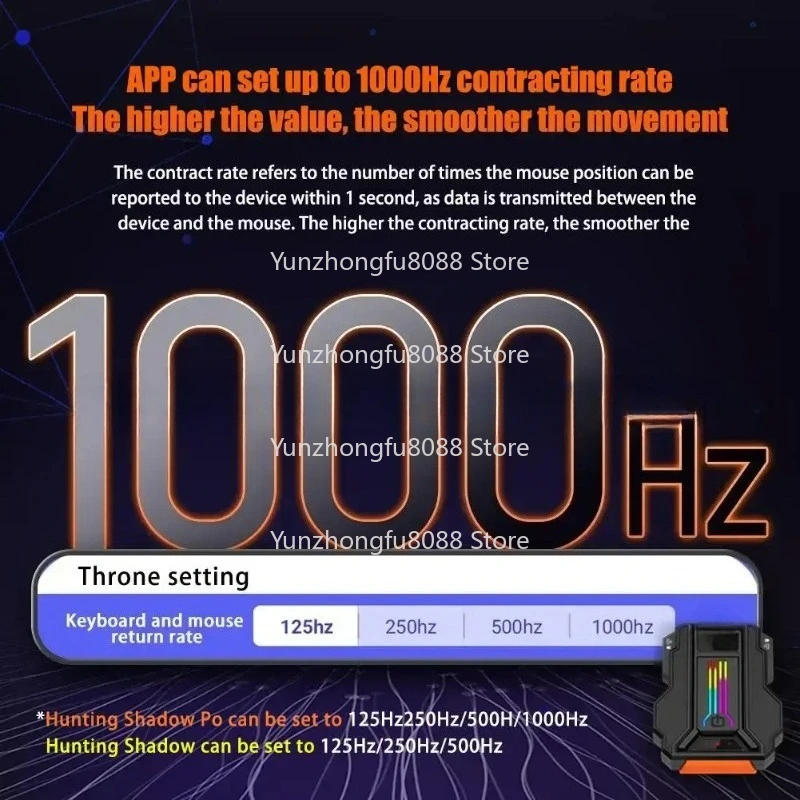Hunter 1PCS Android Gaming Mouse Adapter Gamepad High Quality Keyboard Mouse Converter Controller for PUBG Mobile
