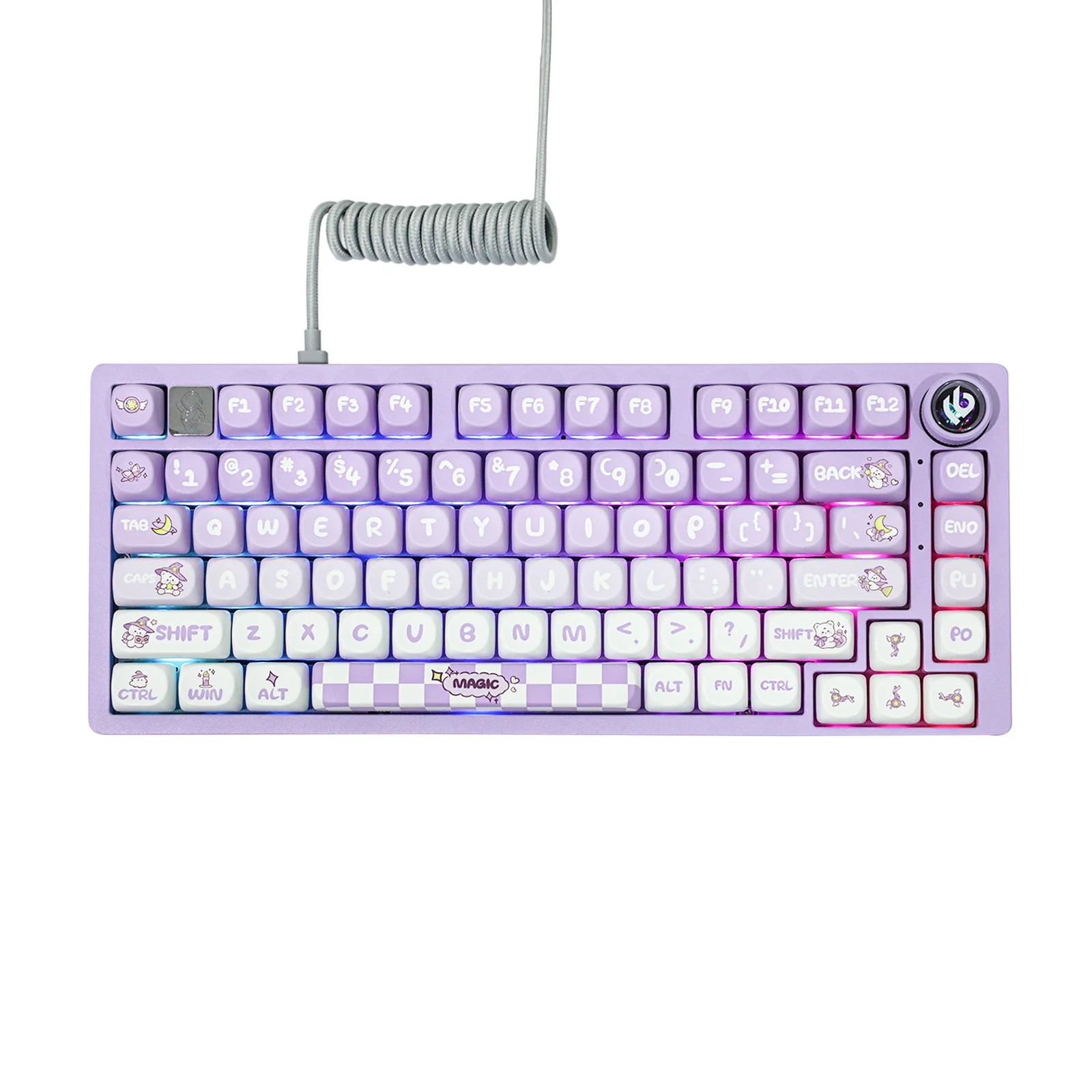 top trending products 2024 EPOMAKER x LEOBOG Hi75 Sleek 75% Wired Mechanical Keyboard custom keyboard gaming rgb