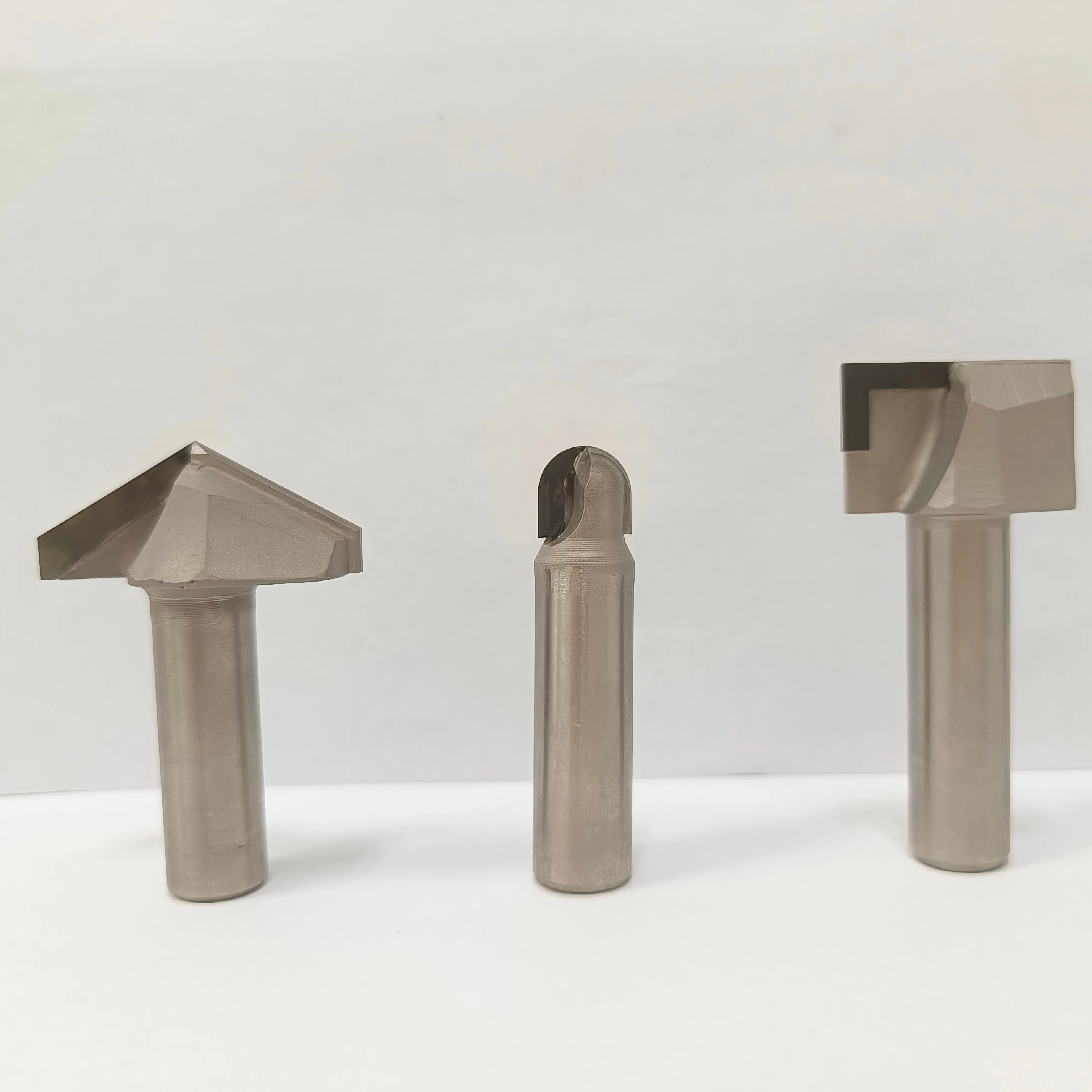 1/2 Inch 2-Flute PCD Diamond TCT Router Bits Round Bottom End Mills CNC Woodworking Tools Custom ODM Support