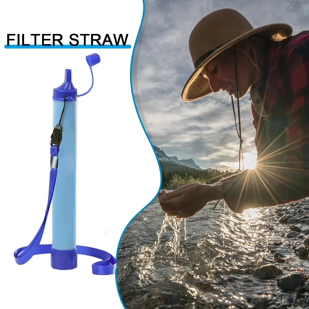 

Портативный очиститель воды, уличный фильтр для воды для кемпинга, пеших прогулок и выживания в чрезвычайных ситуациях, фильтрация для струм, вкладышей и реков