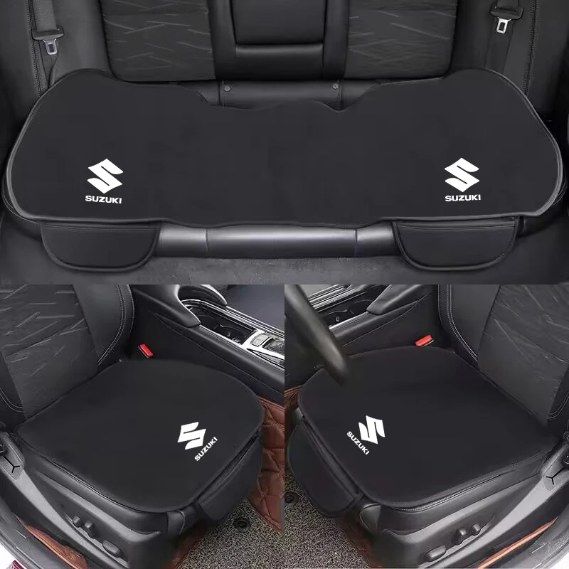 Car Front Back Seat Cushion Protect Pad Auto Non-Slip Cover For Suzuki Jimny Swift Samurai SX4 Ignis S-cross Styling Accessories