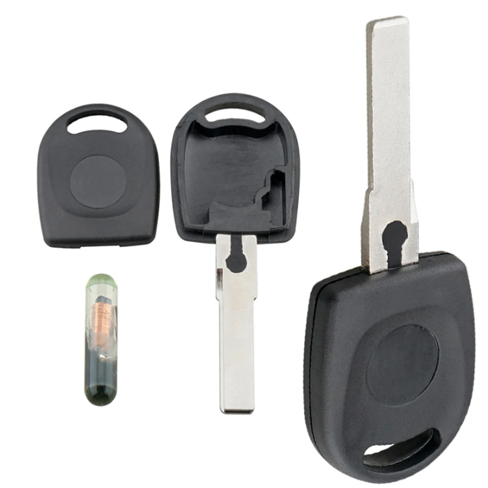 Replacement Car Remote Key Shell Case Transponder Key Case with ID48 chip Fit for VW Polo Golf / SEAT Ibiza Leon/SKODA Octavia