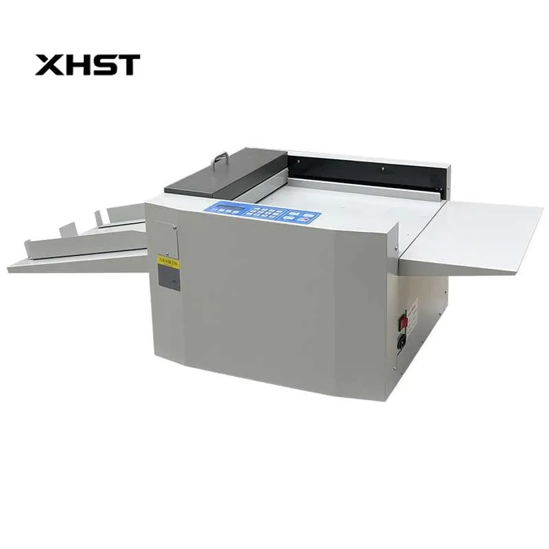 High Quality Perforated Sheet Digital Control Desktop Manual Creaser Paper Creasing Machine