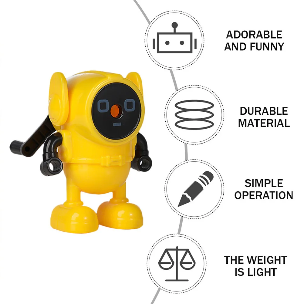 أداة شحذ يدوية لمبراة أقلام الرصاص الكرتونية للطلاب والمكتب المدرسي وتصميم محمول وخفيف الوزن وفعال #2