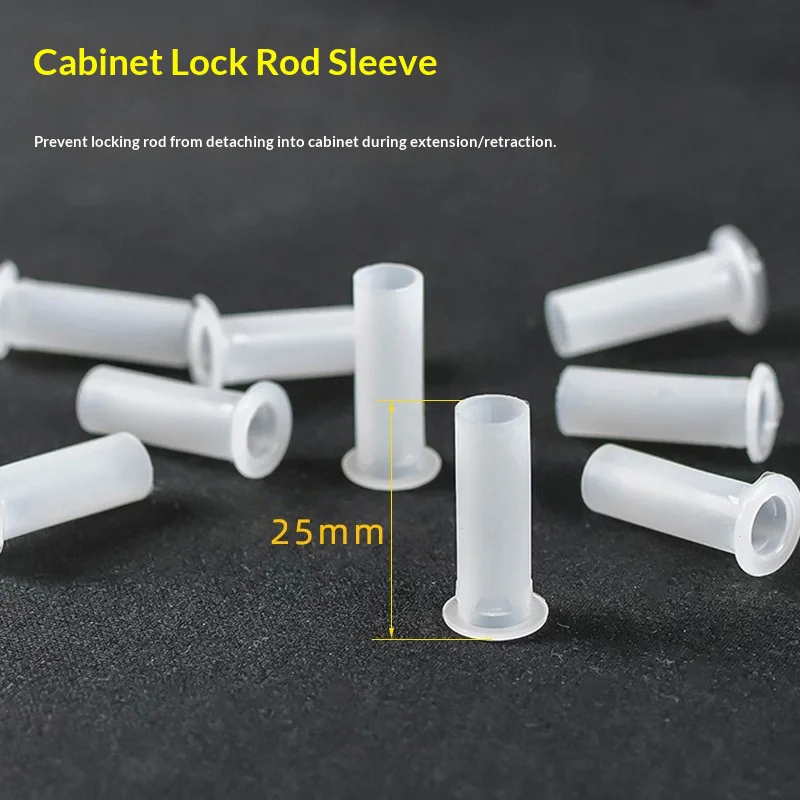 File cabinet lock accessories, linkage lock rod sleeve, positioning buckle, plastic cap, nylon up and downlock rod sleeve har