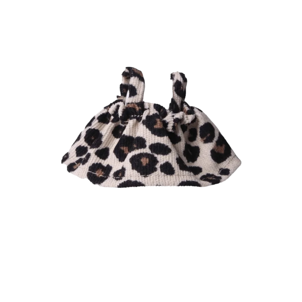 

Breathable Hamster Leopard Print Skirt Soft Decorative Pet Princess Dress Wear Resistant Small Animal Costume Pet Photography