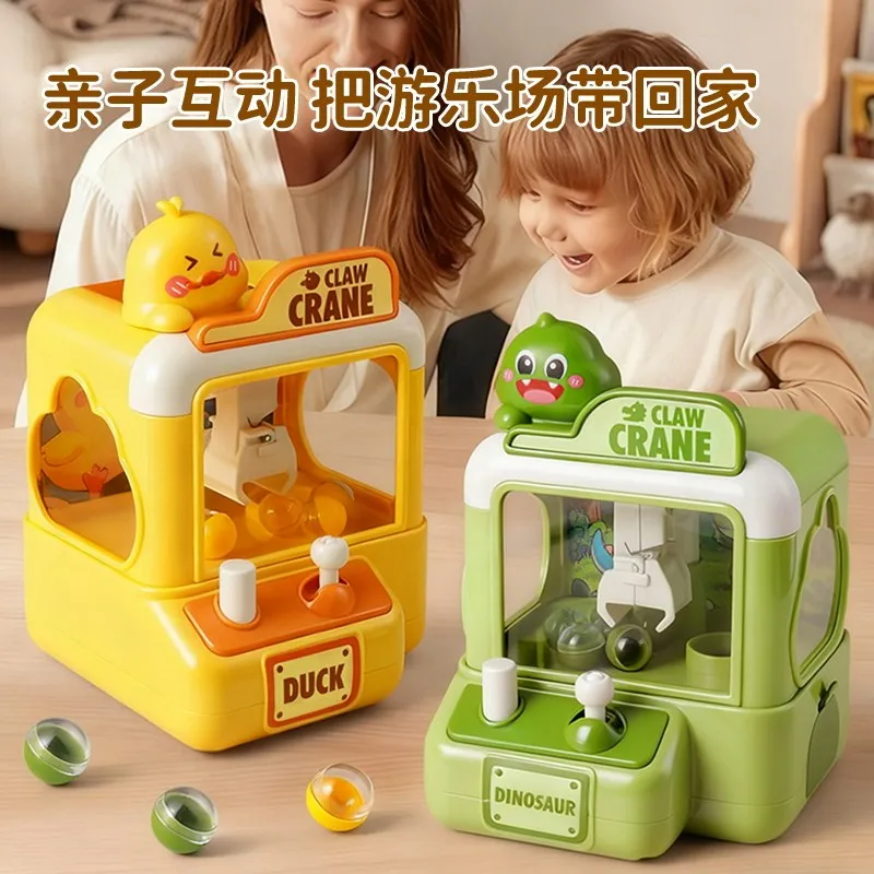 

Capybara Mini Claw Crane Machine Home Use Interactive Capsule Toy Vending Machine Christmas Gift For Family Entertainment