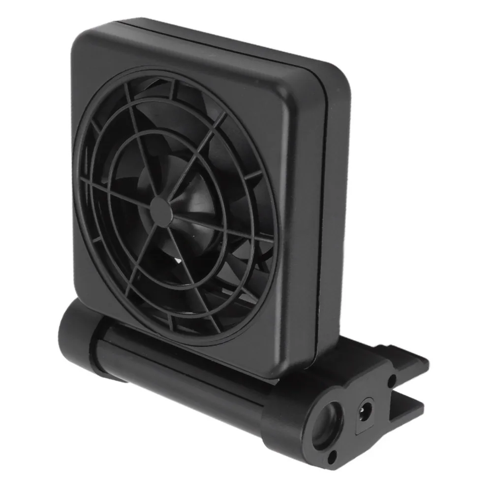 Adjustable Wind Speed Aquarium Chillers Black Wide Angle Adjustable Fish Tank Cooling Fan Cooling System Plastic Cooling Fan