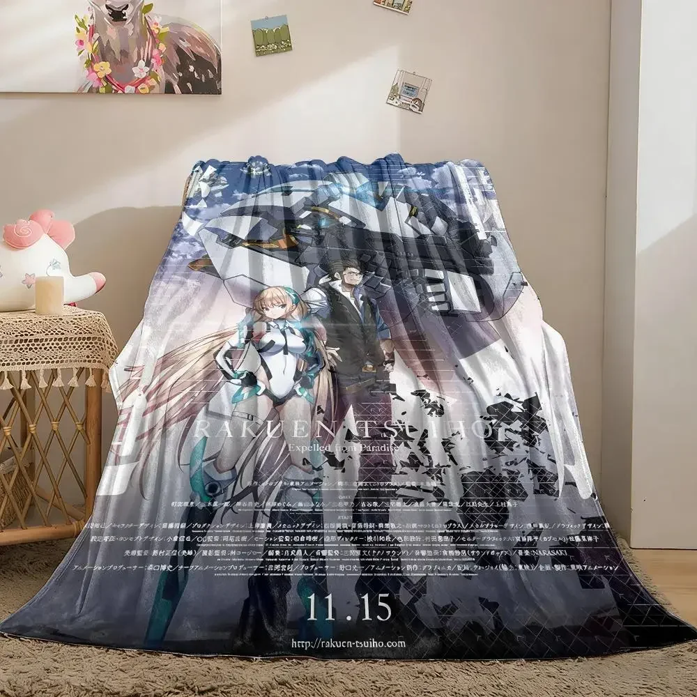 Expelled From Paradise Resonance Of The Heart Throw Soft Flannel Throw Blanket, Lightweight  Summer Nap Blanket For Home Decor
