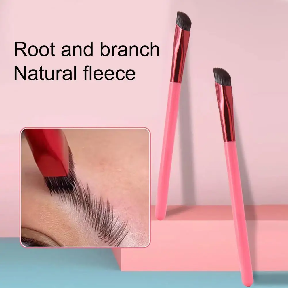 Eyebrow Brush Soft Dense Three-dimensional Bristles Bevel Design Makeup Brush Natural Effect Wild Eyebrow Brush Hairline Brushes