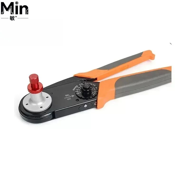 HD2612 Aviation Terminal Crimping Pliers M22520/1-01 Four-point 8-impression Crimp Tool 26-12AWG 0.12-3.33mm²