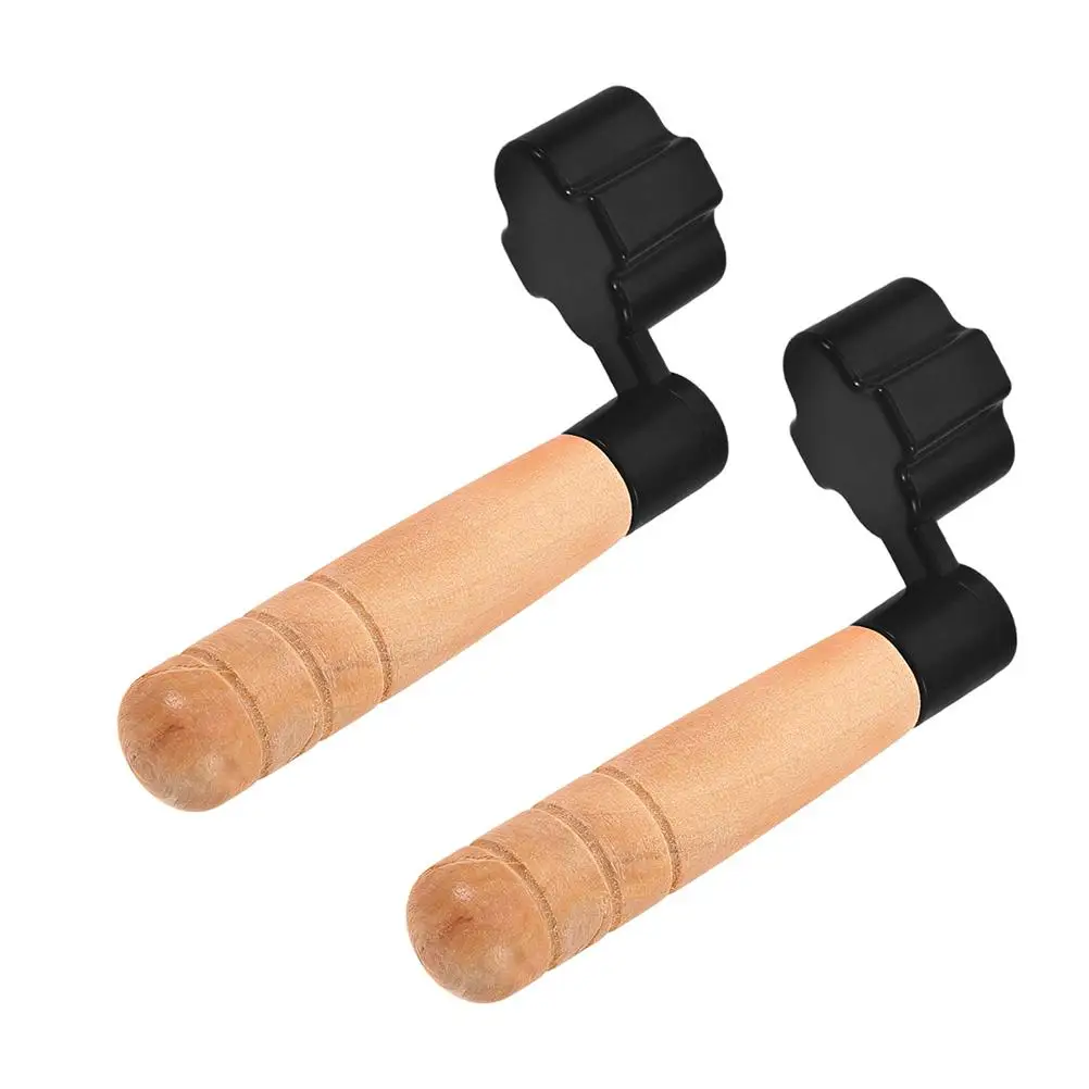 

2Pcs Guitar String Changer Wooden Handle Quick Replacement Durable Guitar Accessories Acoustic Electric Bass Winder Tool