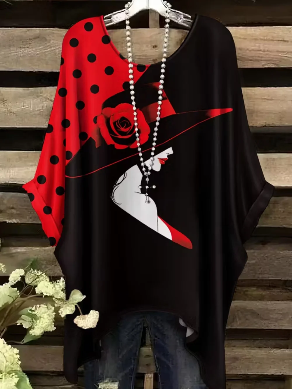 

Женская футболка, модная современная девушка с 3D принтом, летняя свободная футболка с короткими рукавами, повседневная футболка нестандартной формы с круглым вырезом, женская одежда