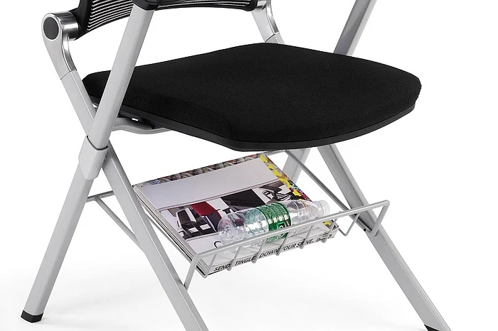 New Style Foldable Training Office Chair Desk And Chairs With Writing Pad
