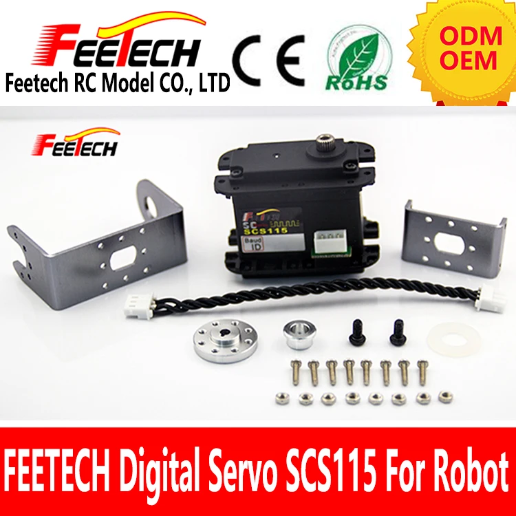 Robot Humanoid Servo Feetech Motor SCS115 Servo 15kg.cm Dynamixel AX-12 untuk Servo