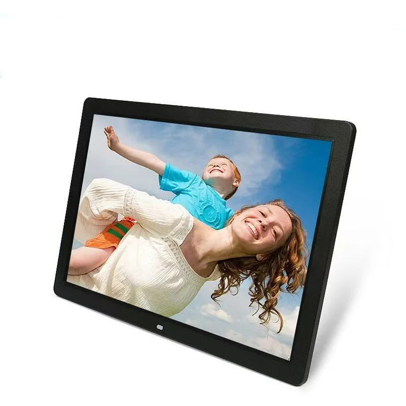

HBCBX 15.4-inch digital photo frame 1280 * 800, black and white USB/SD image calendar, video, music, Christmas gift