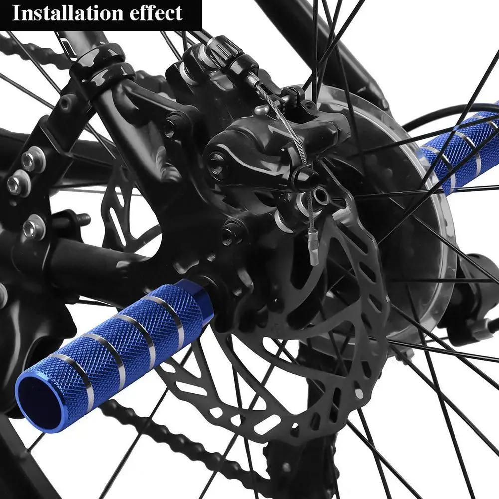 Mountain Bike BMX Pegs Cycling Rear Pegs Stunt Pegs Bicycle Axle Pedal Bike Lead Foot Bike Foot Pegs Bike Pegs