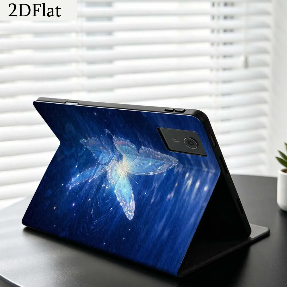 Blue Butterfly Water Ripple Gift For Lenovo Xiaoxin Pad Pro Tab K11 K10 Y900 3rd Y700 P11 P12 11.5 12.7 8.8 Inch Tablet Case