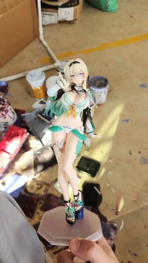 Figurka anime Honkai: Star Rail Firefly w stroju kąpielowym, figurka Firefly, kolekcja PVC, statuetka, seksowna figurka dziewczyny, ozdoba, zabawka, prezent dla dorosłych