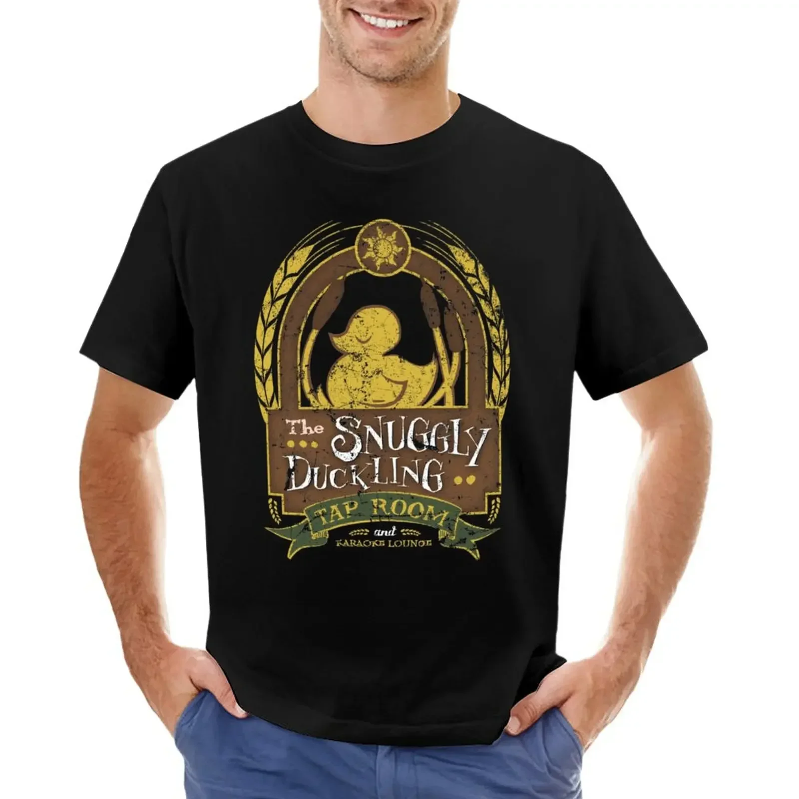 The Snuggly Duckling Tap Room T-shirt blanks hippie clothes kawaii clothes mens champion t shirts