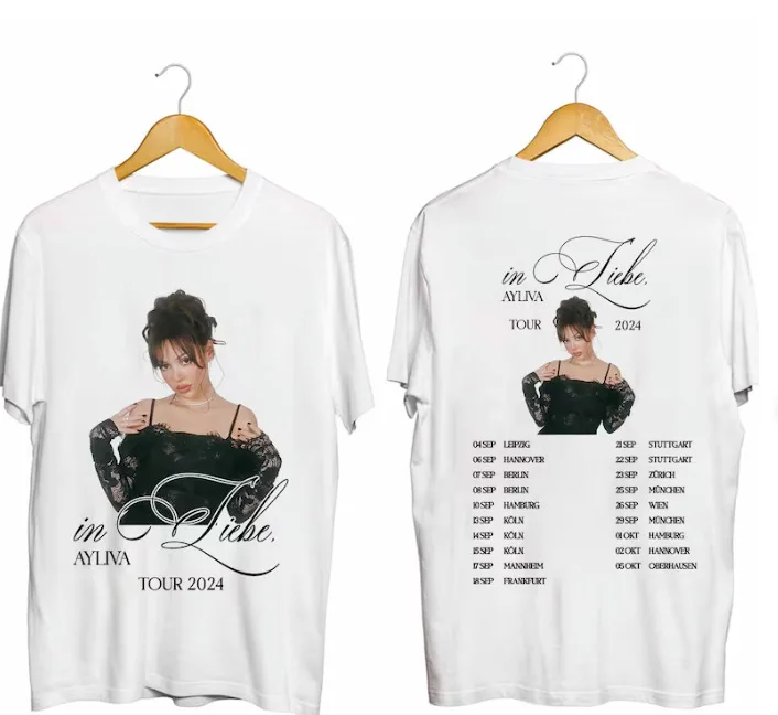 Ayliva In Liebe Tour 2024 Shirt, Ayliva Fan Shirt, In Liebe 2024 Concert Shirt