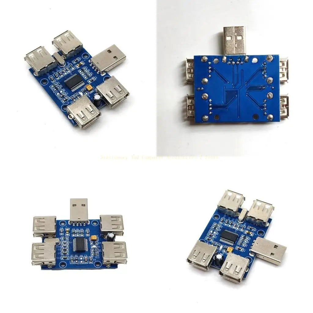 

GL850G USB Hub Module 4 Ports USB2.0 Female Expansion Board Module DC5V 480Mbps
