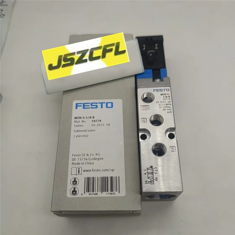 1PC New For FESTO MVH-5-1/8-B 19779 MVH-5-1/4-B 19701 Solenoid Valve