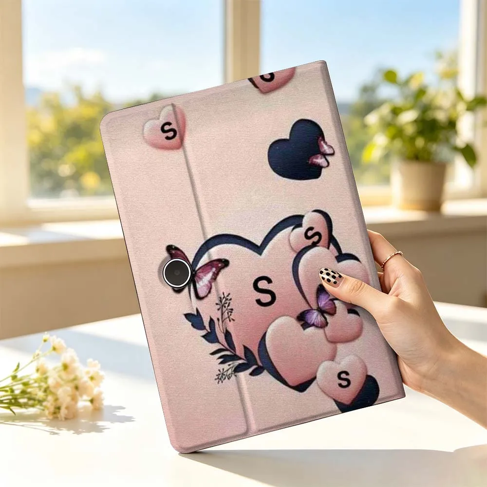 Cartoon Heart Music Note Symbol For OPPO VIVO IQOO OnePlus Realme Pad 3 Pro 13 12.1 11.61 11.4 10.36 11 inch Tablet Case Soft