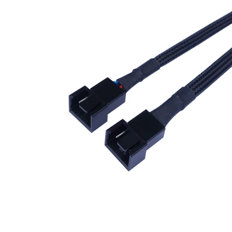 컴퓨터 CPU 케이스용 PWM 스플리터 케이블, 4 핀 PWM 암에서 3/4 핀 PWM 어댑터 케이블, 선풍기 어댑터 전원 케이블, 1PC