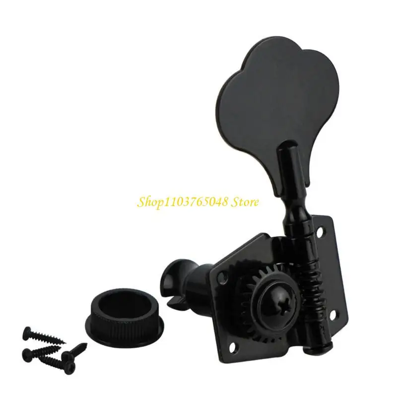 R53E Guitar Bass Tuning Pegs Electric Bass Opened Machine Head Tuner Replacement