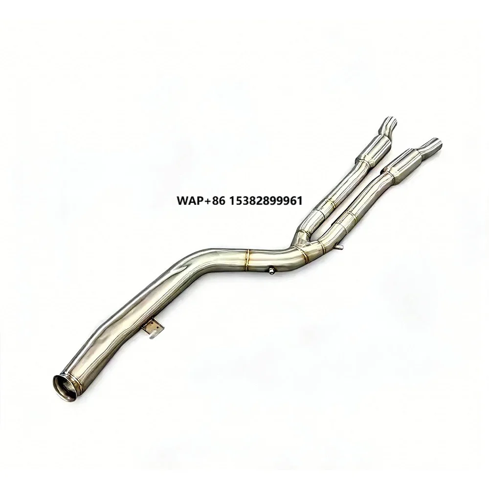 

Улучшенная выхлопная труба из нержавеющей стали 304 для повышения мощности, подходит для BMW 8 серии 840i G15/G16 3.0T 2019-2023