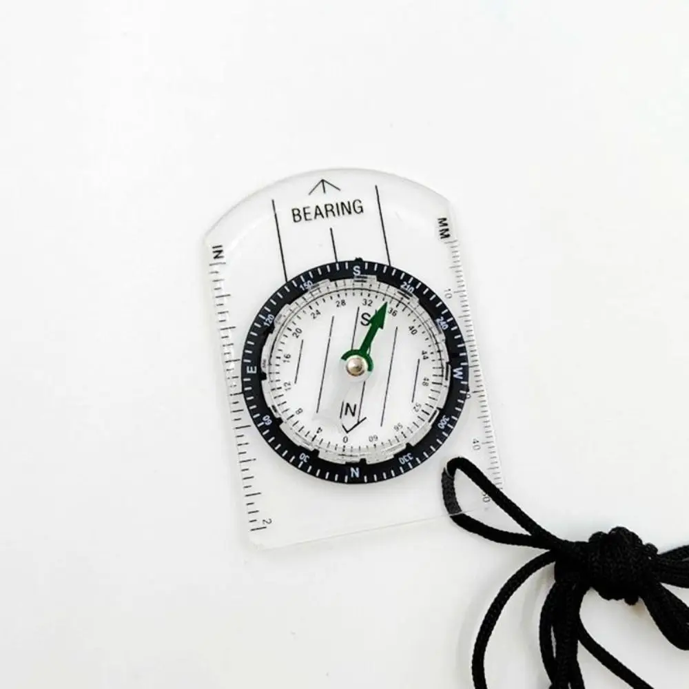 Accurate Mapping Compass Portable Hanging Type Accurate Navigation Tool Durable Hiking Exploring Orienteering Tool Outdoor