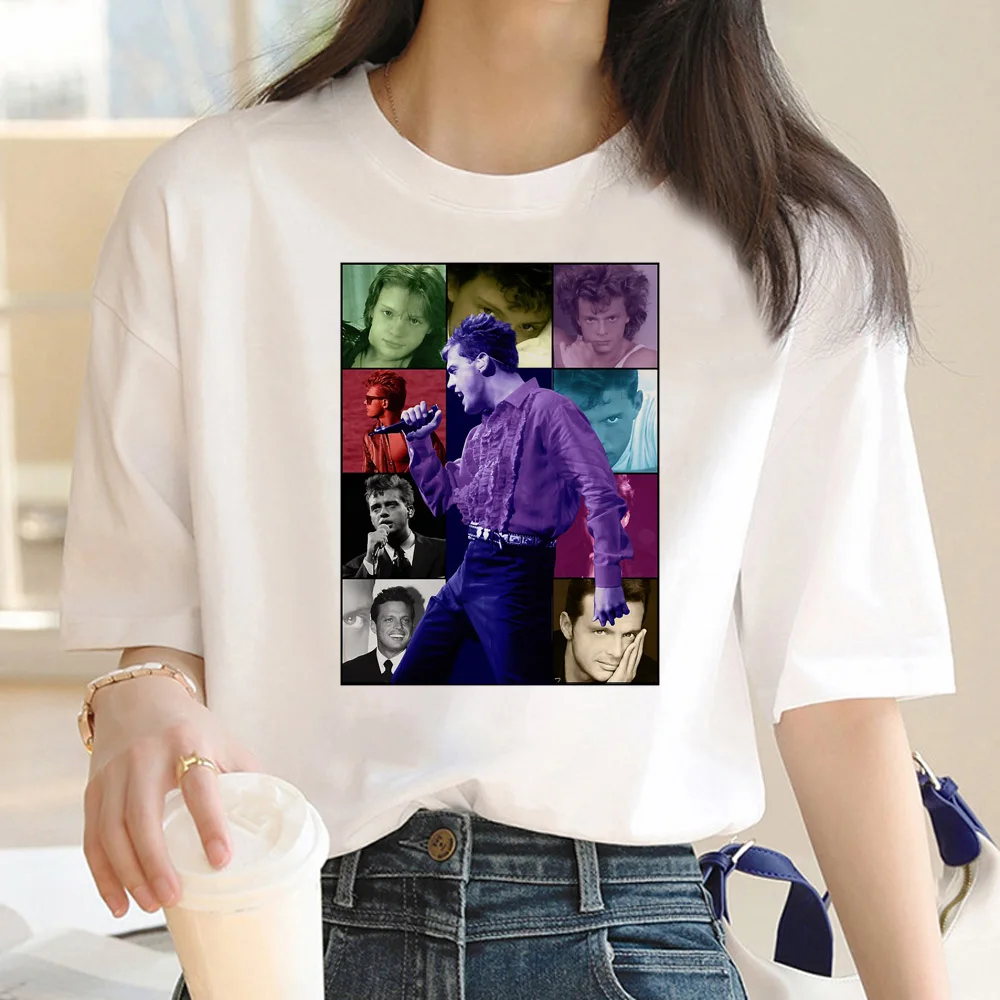 Luis Miguel t shirt donna anime harajuku giapponese top girl graphic clothes