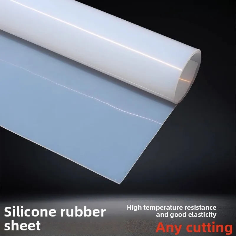 Высокотемпературный силиконовый лист, водонепроницаемая резиновая прокладка, амортизирующая прокладка 1, 1,5 2, 3, 4, 5, 6 мм