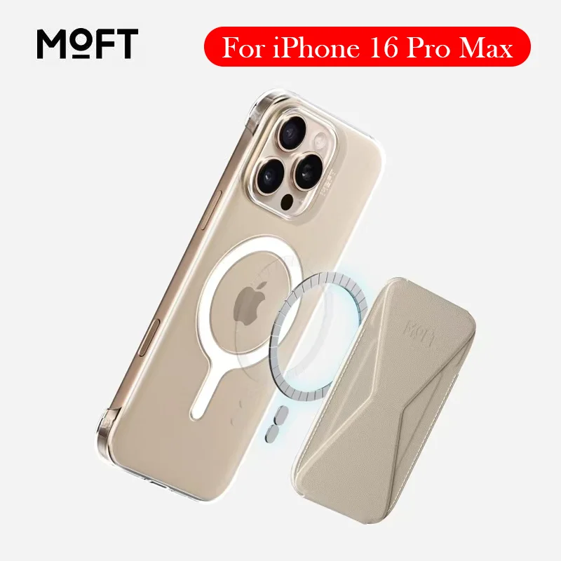 

Moft Magnetic Case For iPhone 16 Pro Max Wireless Charging Back Cover Shell