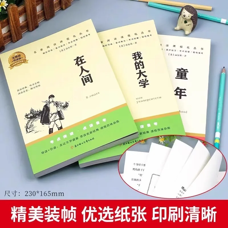 World Classic Literature Reading Curriculum Series, Extracurricular Reading Books for Middle and High School Students