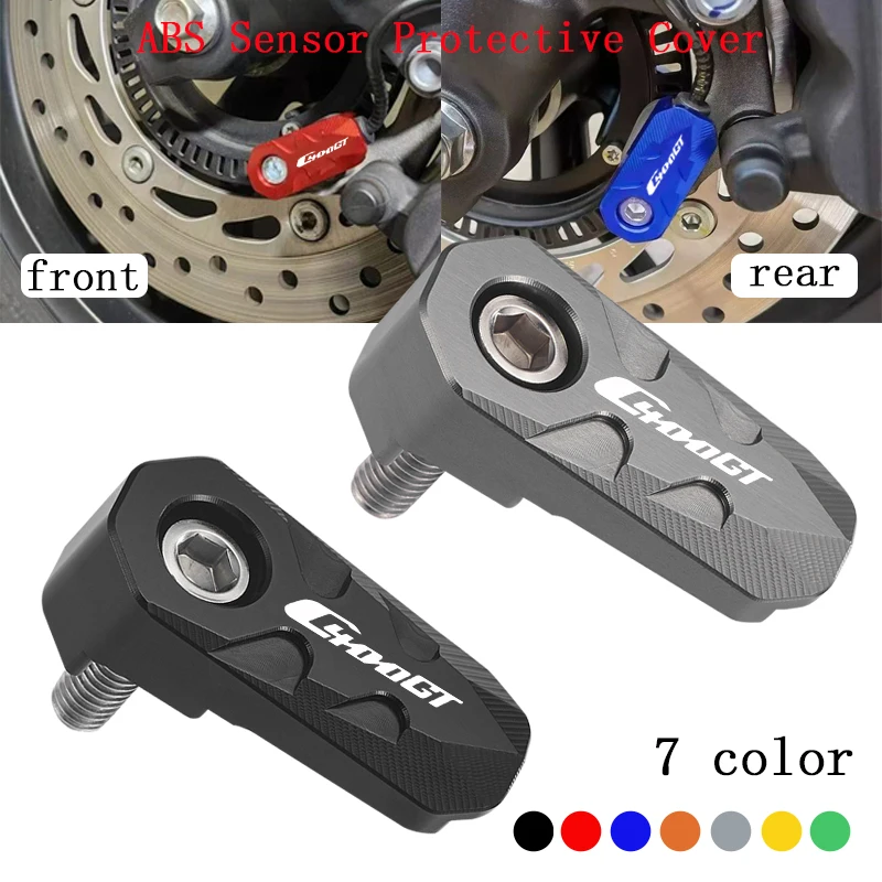 

Защита датчиков ABS для переднего и заднего колеса мотоцикла BMW C400GT C400 GT 2019-2025 из алюминия с ЧПУ, аксессуары