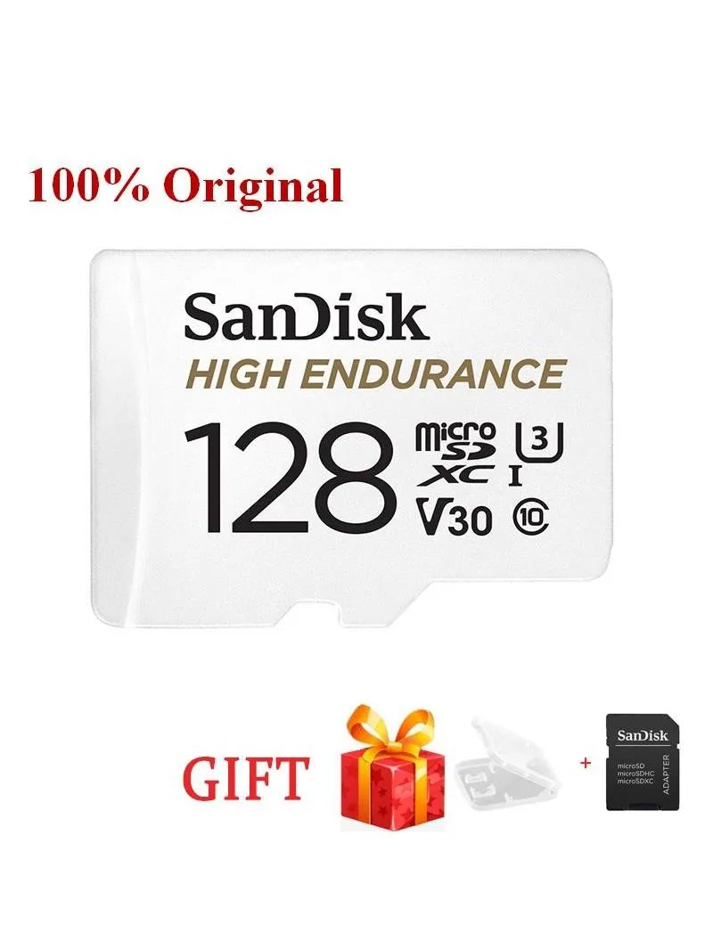 100%SanDisk High Endurance Video Monitoring 32GB 64GB 128GB 256GB Karta SD SDHC/SDXC Class10 100MB/s Karta TF do kamery samochodowej — zdjęcie produktu 7