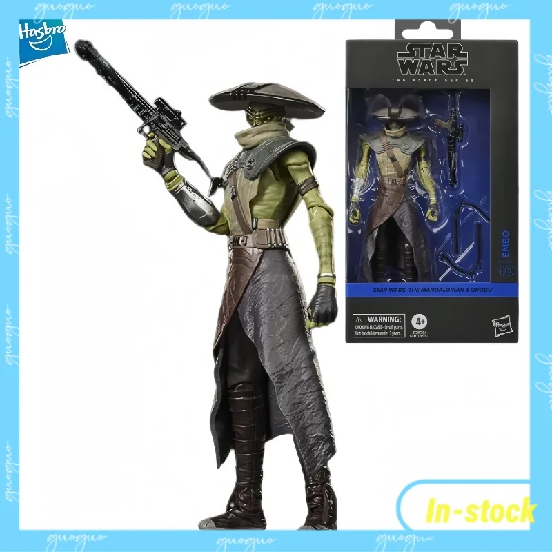 【In-stock】Hasbro Star Wars The Black Series Embo Bounty Hunter 6-inch Action Figure Collection Gift