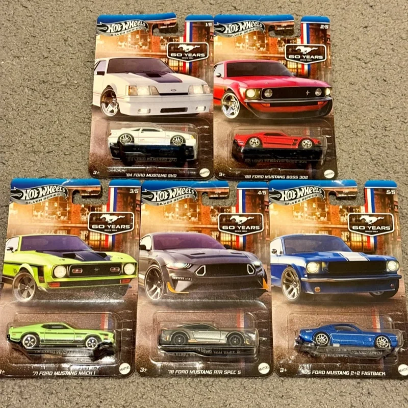 

Коллекционный набор Hot Wheels BMW 2025 Silver Series M1 M2 M3 M4 M5, масштаб 1:64, литые модели автомобилей, неоткрывался, GRT01, подарок для мальчика