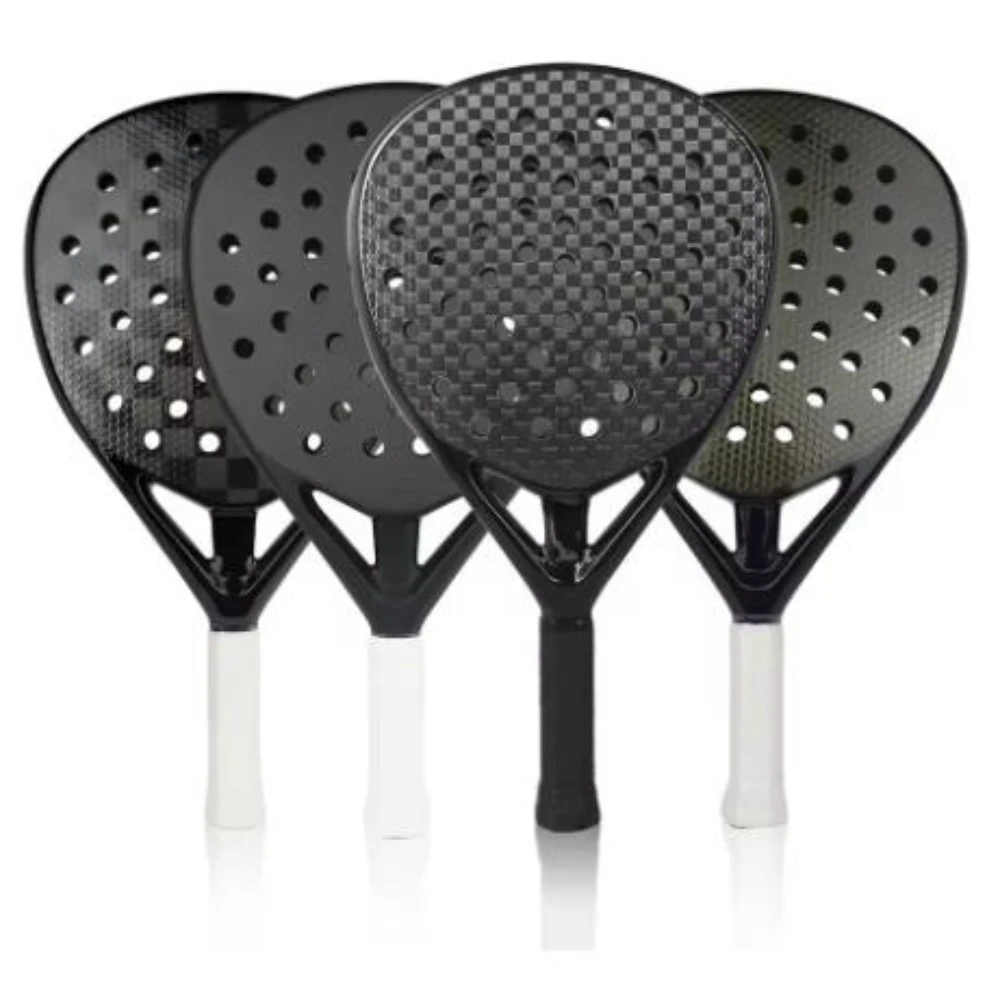 

Padel Racket Carbon Fiber Surface with EVA Memory Flex Foam Core Lightweight Padel Racquet