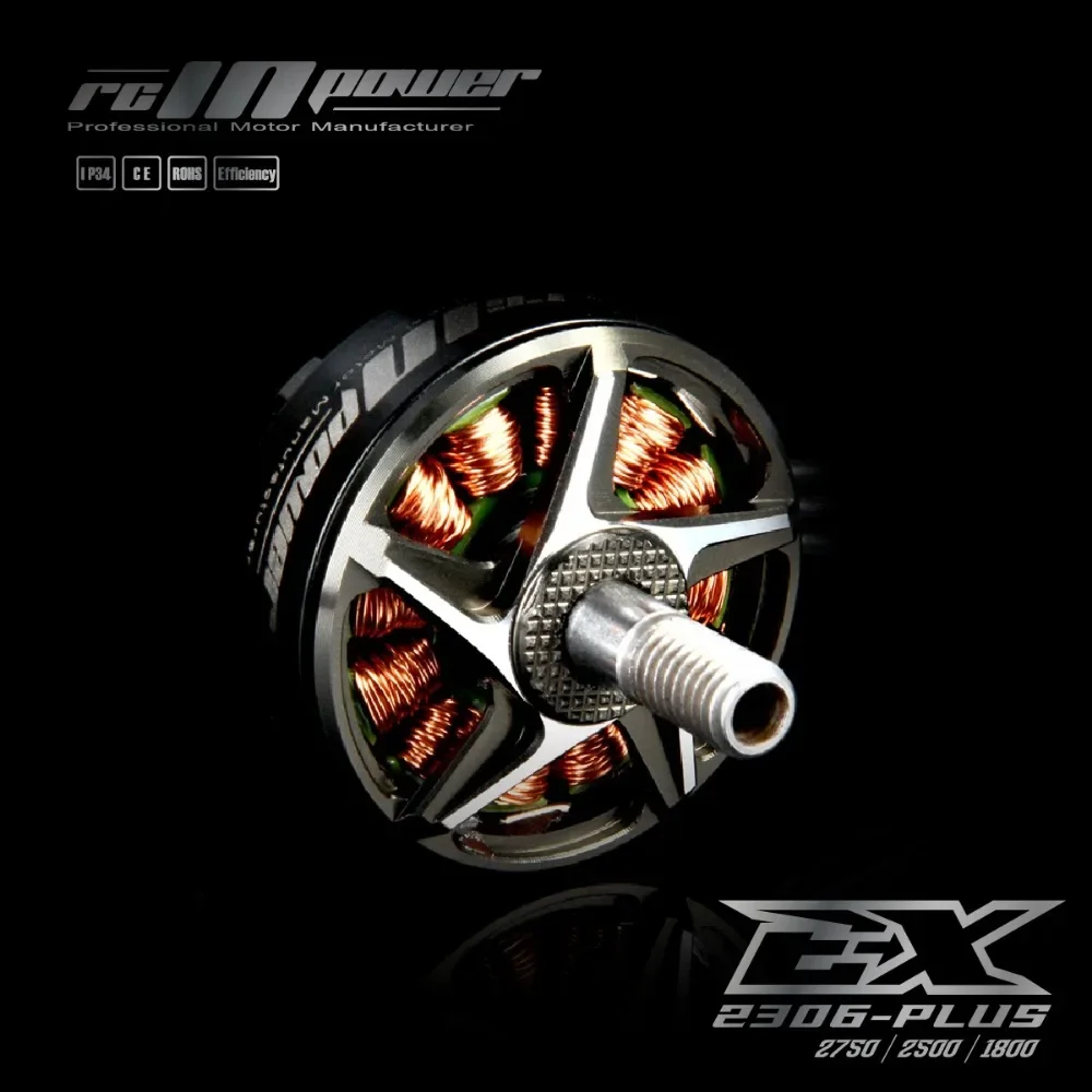 RCINPOWER EX2306 plus 1800kv /2500kv /2750kv 5inch Brushless Motor For RC FPV Racing Freestyle Drone