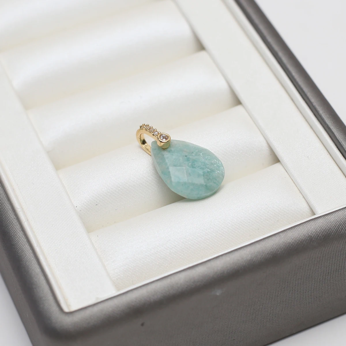 2 قطعة المعلقات الحجر الطبيعي الأوجه جمشت النمر عين السحر لصنع المجوهرات Diy بها بنفسك النساء قلادة أقراط اكسسوارات #6