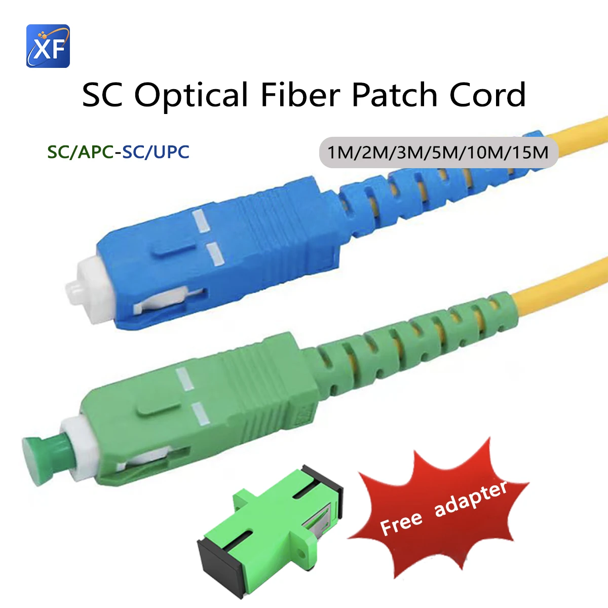 Fibra Optica 15 м/10 м/5 м/3 м/2 м/1 м SC/APC-SC/UPC внутренний оптоволоконный кабель FTTR, одномодовый оптоволоконный адаптер, бесплатный адаптер Fibra Optica 15 м/10 м/5 м/3 м/2 м/1 м SC/APC-SC/UPC внутренний оптоволоконный кабель FTTR, одномодовый оптоволоконный адаптер, бесплатный адаптер