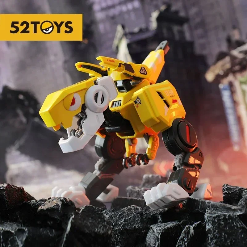 52TOYS transformacja BEASTBOX BB01 BB-01 Dio dinozaury zwierząt zmontowane figurka prezenty zabawki