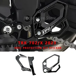 TRK702 Accessories 3D Gel Epoxy Resin Sticker Kit Heel Beat Protection For Benelli TRK 702 TRK 702 X 2023-