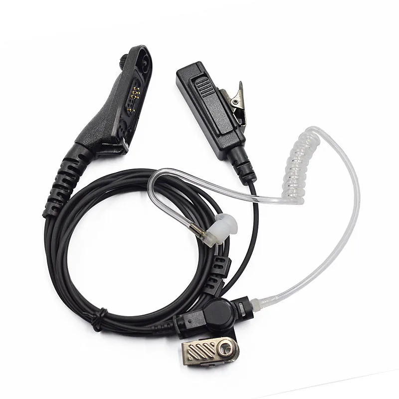 Air Earpiece Mic for Motorola MTP6550 MTP850S APX6000 DP4800 DP3400 XIR P8268 P8200 APX4000 APX2000 APX7500Walkie Talkie Headset